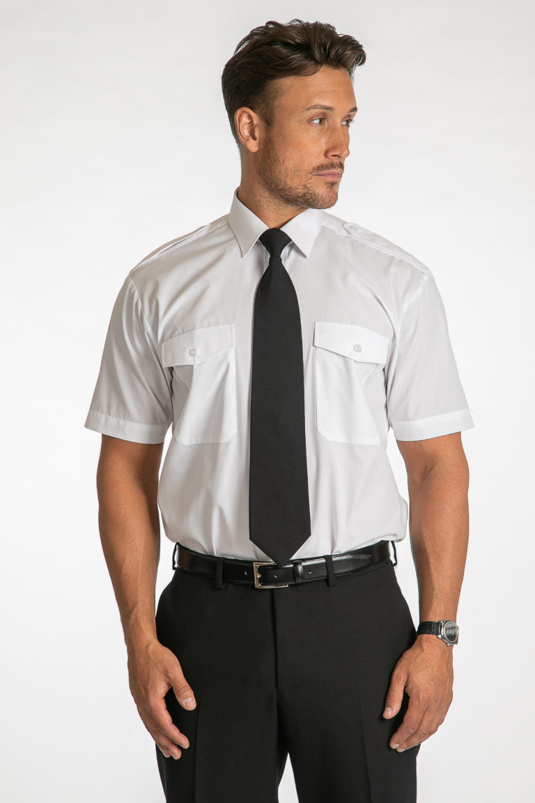 Short Sleeved AAC Pilot Uniform Shirt Slimmer fit - Armstrong Aviation ...