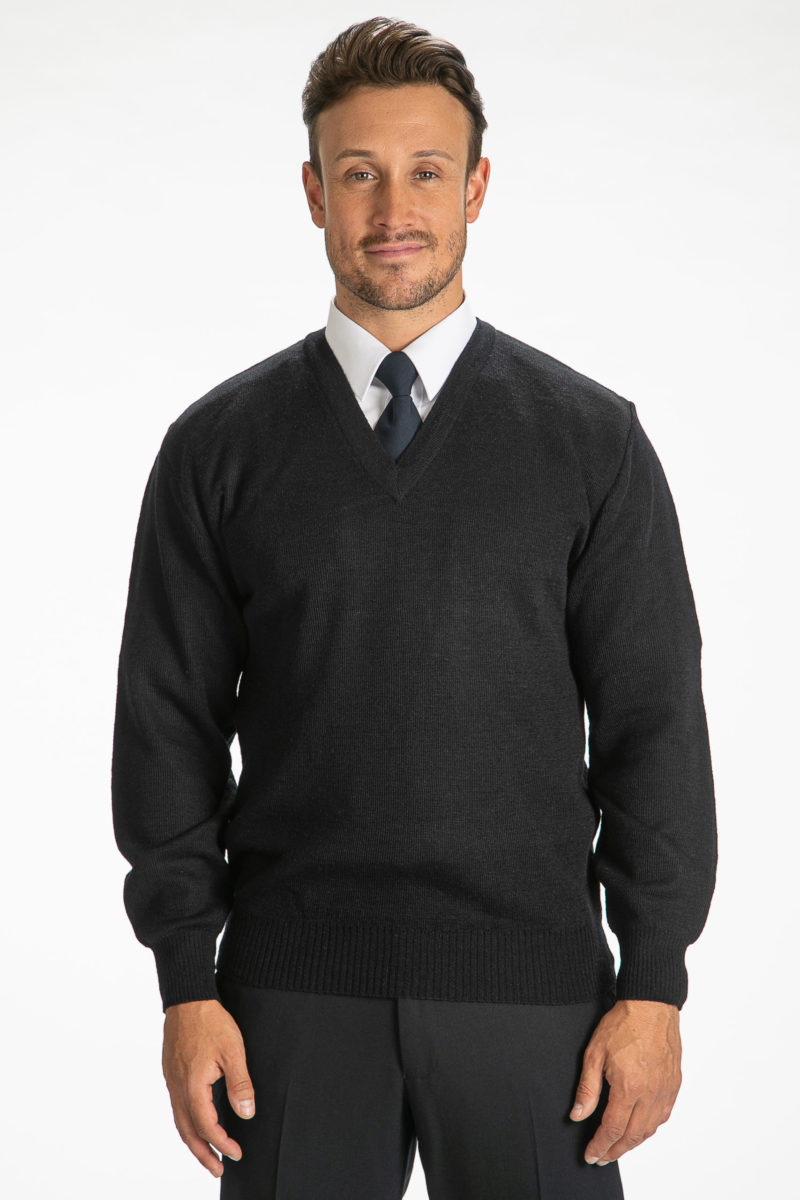 Plain v neck sweaters hot sale