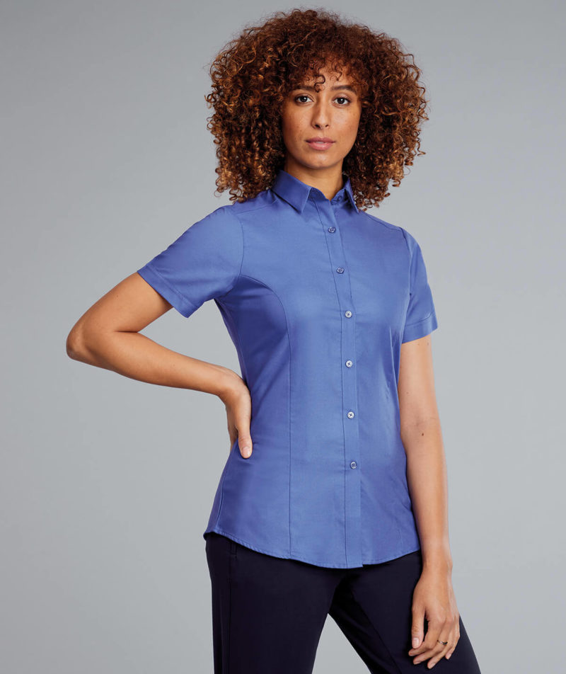 Megan Oxford Long / Short Sleeve Blouse - Armstrong Aviation Clothing