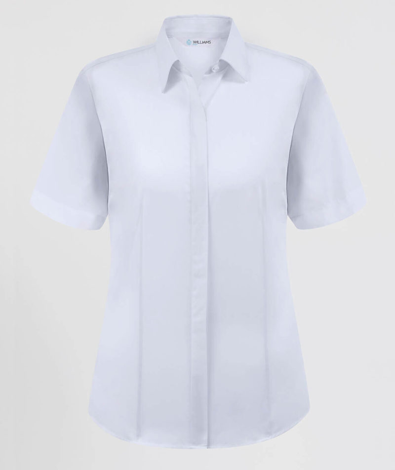 Classic Fly Front Long / Short Sleeve Blouse - Armstrong Aviation Clothing